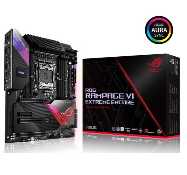 Wholesale for ROG RAMPAGE VI EXTREME ENCORE X299 E-ATX WIFI 6 10 Gbps Dual USB 3.2 M.2 Aura Sync RGB Light MOTHERBOARD
