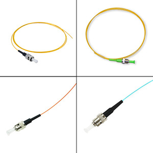 5 ชิ้น/ถุง ST UPC ไฟเบอร์ออปติกพิกเทล 1.5 ม. SM โหมดเดี่ยวแบบซิมเพล็กซ์ 0.9 มม. FTTH สำหรับศูนย์ข้อมูล โฮมเน็ตเวิร์ก และเครือข่ายสำนักงาน สีเหลือง - Product Image 4