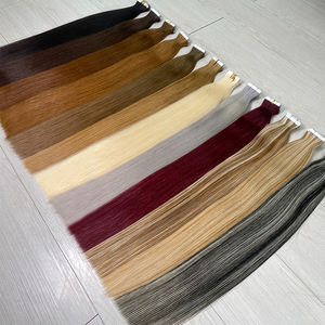 VENTE CHAUDE 12A Qualité Injection Bande Extensions de Cheveux Machine Invisible Injecté Bande en Russe 100% Cheveux Humains Brut Bande en - Product Image 2