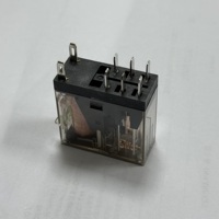 Relay Intermediet Kompak Seri CR-2C Asli CR-2C-DC24V (X) AC230V (XJ) Lampu LED Industri Pemasangan Plug-in/Fix