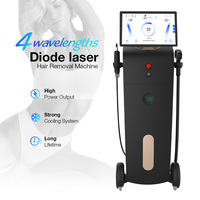 Machine d'épilation au laser à diode à refroidissement par glace haute puissance 3000W 808nm 4 longueurs d'onde 755 808 940 1064nm pour salon