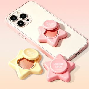 Rubor OEM ODM Star-Shaped <strong>Blush</strong> Long-Lasting Waterproof Cute Powder Blusher with Macaron Packaging Y2K <strong>Aesthetic</strong> Phone Grip - Product Image 5