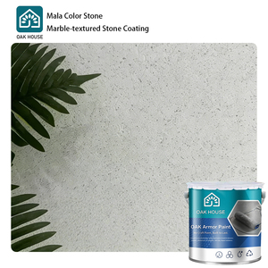 <span class=keywords><strong>Pintura</strong></span> Acrílica Mara con Efecto Piedra de Color, Masilla sin Raspado, Revestimiento Artístico con Textura de Mármol, <span class=keywords><strong>Pintura</strong></span> para Paredes Interiores y Exteriores con Efecto Cristal Diamante - Product Image 1