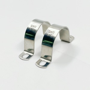 Tùy chỉnh SS304 Ống thép không gỉ Kẹp U Loại ống clip kẹp yên Ống kẹp - Product Image 4