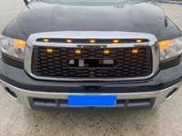 Gobison 2010 2011 2012 2013 Grille de pare-chocs avant avec lumière pour Toyota Tundra Grille