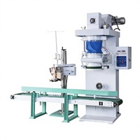 Machine d'emballage semi-automatique 25kg/50kg pour ensachage de céréales, machine à coudre, machine de remplissage et d'emballage pour riz, maïs, champignons, farine et poudre