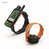Collier GPS intelligent pour chien ESEEK : GNSS multi-constellations + géo-clôture (10+) et localisateur nocturne LED