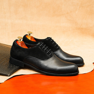 Chaussures plates décontractées et habillées DSYX pour hommes, en cuir véritable respirant, légères, à enfiler, pour affaires, mariage et extérieur - Product Image 3