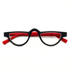 Gafas de lectura de ojo de gato pequeño a la moda para mujer, gafas presbiópicas ligeras para leer, gafas Retro Rojas, azules y naranjas - Product Image 1