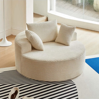 Komprimierbares Ausziehbares Schlafsofa Modulares Ecksofa-Set mit Hochdichte-Schaumstoffpolsterung Platzsparend für Zuhause Hotel Apartment
