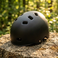 Trottinette électrique pour enfants et adultes, matériau ABS, conception de sécurité durable, casque de protection réglable, sport de patinage portable