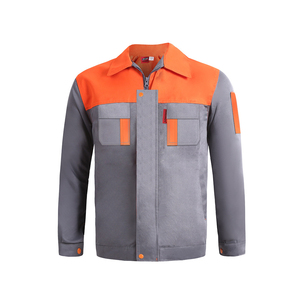 Men's Long-Sleeve Work Coverall Custom Logo Workwear Factory Workshops Breathable Thermal <strong>Anti-Static</strong> Work <strong>Uniforms</strong> - Product Image 1