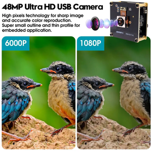 Elp 48mp tự động lấy nét <span class=keywords><strong>USB</strong></span> máy ảnh 70 độ <span class=keywords><strong>webcam</strong></span> UVC miễn phí điều khiển máy ảnh mini module cho an ninh video quét máy tính bảng Máy Tính Xách Tay PC - Product Image 4