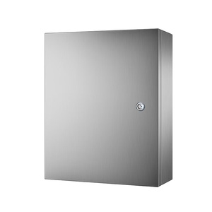 Boîtier de distribution électrique <span class=keywords><strong>mural</strong></span> en acier inoxydable IP55, boîte de contrôle <span class=keywords><strong>d</strong></span>'alimentation extérieure avec joint <span class=keywords><strong>d</strong></span>'étanchéité, personnalisable OEM - Product Image 1