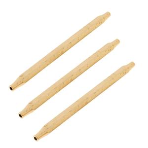 3 pezzi strumenti di legatura a mosca in ottone affusolato mezzo gancio per pesca alla traina d'acqua dolce bersaglio trota carpe per lago all'aperto - Product Image 4