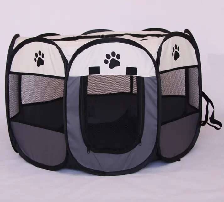 Xách Tay Có Thể Gập Lại Pet Playpen Mang Trường Hợp Đóng Mở Du Lịch Lều Trong Nhà Ngoài Trời Cho Bút Kennel Cho Chó Con Chó Con Mèo Thỏ