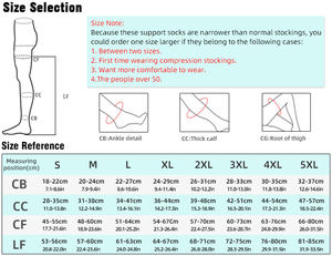 <span class=keywords><strong>Bas</strong></span> <span class=keywords><strong>de</strong></span> compression à bout fermé transparent Spandex / Nylon <span class=keywords><strong>bas</strong></span> <span class=keywords><strong>de</strong></span> cuisse pour <span class=keywords><strong>femme</strong></span> grande taille <span class=keywords><strong>20</strong></span>-30mHg - Product Image 2