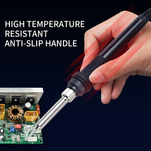 Stazione di Rilavorazione ESD Digitale Portatile Pistola ad Aria Calda e Saldatore Elettrico Macchina per Saldatura Nuovo Modello Stazione Saldante SMD 2 in 1 - Product Image 5