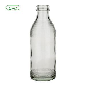 High Borosilicate Custom logotipo claro Vidro Beber Garrafa Estilo Luxo Smooth 355ml Garrafa De Água De Vidro com Tampa De Vidro Hermético - Product Image 6