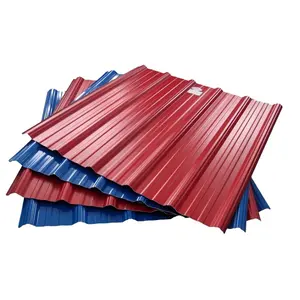 防潮防腐UPVC塑料屋顶板出厂价格隔热陶土PVC梯形屋盖