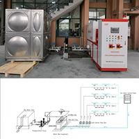 Système d'extinction d'incendie par immersion totale à brouillard d'eau haute pression en acier inoxydable pour centre de données NFPA FK5112 FM200 Serveur Batterie