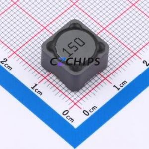 DRH127-150MT-S ตัวเหนี่ยวนำไฟฟ้าแบบ SMD, 12.5x12.5 มม. ( ค่าความเหนี่ยวนำ: 15uH ) ( ความแม่นยำ: 20% กระแสไฟฟ้าที่กำหนด: 4.7A ) - Product Image 1