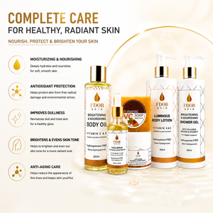 Ensemble de Soins Éclaircissants OEM ODM Marque Privée : Savon, Lait Corporel, Sérum, Crème et Gel Douche à la Vitamine A, <span class=keywords><strong>C</strong></span> et Curcuma – Logo Personnalisé - Product Image 4