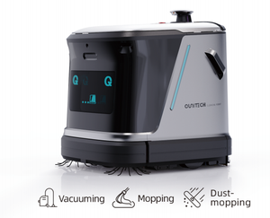 Robot de Limpieza Comercial Q3-G con Succión de 15KPa para Oficina, Hotel y Almacén - Product Image 2
