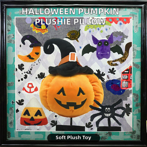 Cojín de Peluche Súper Suave con Forma de Calabaza de Halloween, Relleno de Algodón PP, Muñeco de Peluche para Niños, Alivio del Estrés, Decoración de Halloween, Regalo - Product Image 2