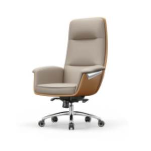 Modern and <b>comfortable</b> office leather <b>chair</b> 37740-A203 - Product Image 2