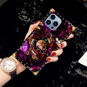 Fleur <span class=keywords><strong>Gear</strong></span> <span class=keywords><strong>Rose</strong></span> Impression Galvanoplastie Carré TPU Housse de Téléphone Portable Pour <span class=keywords><strong>Samsung</strong></span> A25 A05S A14 A34 A24 A15 A54 A13 A73 - Product Image 4