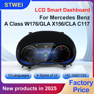 หน้าจอแสดงผลดิจิตอล LCD ขนาด 12.3 นิ้ว STWEI แบบเสียบใช้งานได้ทันที สำหรับมาตรวัดความเร็วรถยนต์เมอร์เซเดส-เบนซ์ GLA X156 CLA C117 Class W176 NTG4.5 NTG5.0 1 - Product Image 2