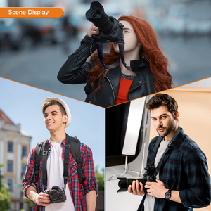 Có thể điều chỉnh nhanh chóng phát hành máy ảnh Dây đeo vai dây đeo cổ tay kết hợp phù hợp cho Canon <span class=keywords><strong>Nikon</strong></span> Fuji và dây đeo máy ảnh Sony - Product Image 6