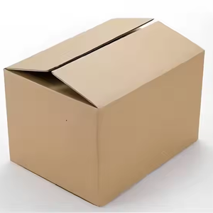 Özel Logo baskılı kahverengi geri dönüşümlü ambalaj mailler karton güçlü oluklu hareketli nakliye karton kutular - Product Image 1