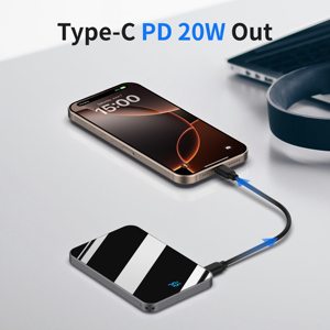 Cargador Portátil Ultrafino, Batería Externa Magnética <span class=keywords><strong>con</strong></span> Carga Inalámbrica PD22.5W, Carga Rápida Inalámbrica de 5000 mAh - Product Image 6