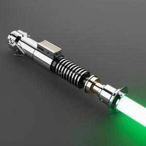 Sabre laser SABER Luke Skywalker, poignée noire, lame de 92 cm, couleurs infinies avec effets lumineux et sonores, fonction de verrouillage, flash, clash, duel - Product Image 3