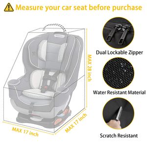 Borsa da <span class=keywords><strong>Viaggio</strong></span> Imbottita per Seggiolino Auto, Zaino per Aereo, Borse Robuste per Seggiolini Auto da <span class=keywords><strong>Viaggio</strong></span> Aereo, Coprisedile per Viaggi <span class=keywords><strong>in</strong></span> Aereo - Product Image 2