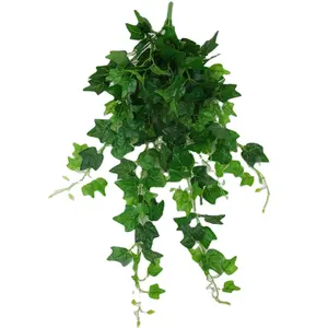 High quality Garden supplier hanging artificial leaves hanging vines for wall decoration