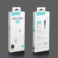 Type-C à Type-C Iphone PD Câble de charge en cuivre pur Type-C Micro USB 3.0 Connecteur Câble de données pour la vente en gros