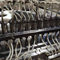 Machine de remplissage et de bouchage automatique pour flacons d'huile, de parfum et de sirop