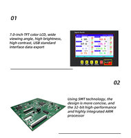 Registrador Industrial Universal sin Papel de 1-6-8-12 Canales, Registrador de Datos Digital con Pantalla LCD, USB, Registrador de Temperatura para Interiores y Exteriores, OEM