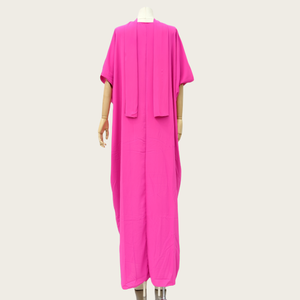 <span class=keywords><strong>Abito</strong></span> lungo stile arabo irregolare a mezza lunghezza <span class=keywords><strong>manica</strong></span> <span class=keywords><strong>lunga</strong></span> Dubai con foulard casual donna musulmana <span class=keywords><strong>abito</strong></span> lungo con farfallina - Product Image 5