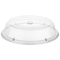 Couvre-plat ovale transparent pour service traiteur, outil spécialisé en polycarbonate (PC)