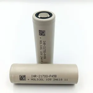 Batería de Iones de Litio Molicel INR21700 P45B 100% Original de Baja Temperatura, 21700 4500mAh 3.7V, Celdas de Batería de Iones de Litio Hechas en Taiwán - Product Image 1