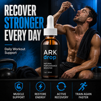 ARK Drops Performance Booster Drops : Gouttes Énergisantes Pré-Entraînement Naturelles pour la Force et la Performance en Salle de Sport