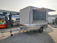Remorque Mobile de Bar, camion, restauration rapide, café, caravane