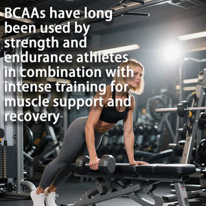 Marque privée OEM ODM <span class=keywords><strong>BCAA</strong></span> 5000 Poudre d'acide aminé Support 2:1:1 <span class=keywords><strong>Bcaa</strong></span> Ratio Poudre de <span class=keywords><strong>Bcaa</strong></span> non aromatisée avec certificat GMP - Product Image 4