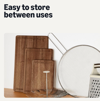 Ensemble de planches à découper en bois écologiques personnalisées de grande taille pour restaurants, cadeaux promotionnels de mariage, blocs de découpe