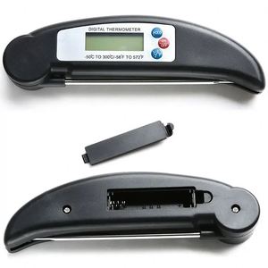 Custom Logo Foldable Digital Probe Food <b>Thermometer</b> with LCD Display Chef Digital BBQ <b>Thermometer</b> <b>Electronic</b> Meat <b>Thermometer</b> - Product Image 4