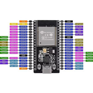 บอร์ดพัฒนา ESP32 ESP-WROOM-32 CP2102 แบบ 38 พิน ชนิด Type-C ขายดี 2.4GHz dual-core  38 พิน ชนิด Type-C ESP32 ESP-WROOM-32 CP2102 - Product Image 4